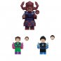 Molecule Man Franklin Richards and Galactus Minifigures Lego Compatible Fantastic Four Comic Sets