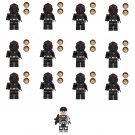 13pcs Sergeant Gharial and Imperial Pilots Minifigures Lego Compatible Star Wars Comic Sets