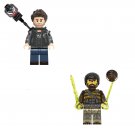 Eddie Brock and Electro Minifigures Lego Compatible Super Heroes Comic Sets