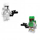 White Green Bobafeet Minifigures Lego Compatible Star Wars Comic Sets