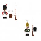 Pavlov Grenadier and Swiss Grenadier Minifigures Lego Compatible Napoleonic Wars Set