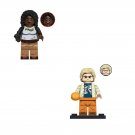 John Economos and Leota Adebayo Minifigures Lego Compatible Peacemaker Season 3 Set