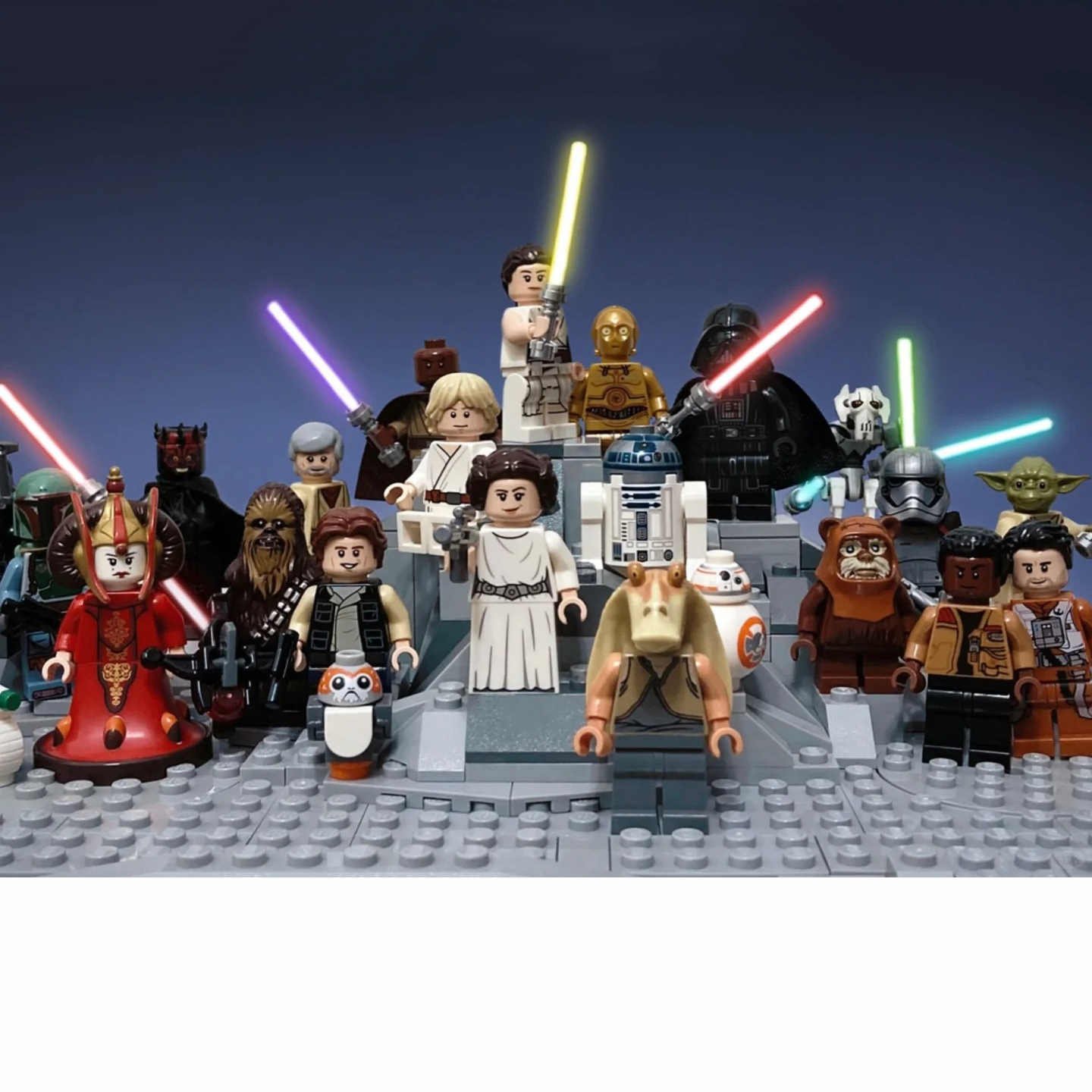 20pcs The Star Wars Trilogy character Minifigures Lego Compatible Movie Sets