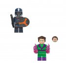 Taskmaster and Molecule Man Minifigures Lego Compatible Super Heroes Sets