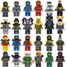 24pcs Ninjago Dragons Rising character Minifigures Lego Compatible Toy
