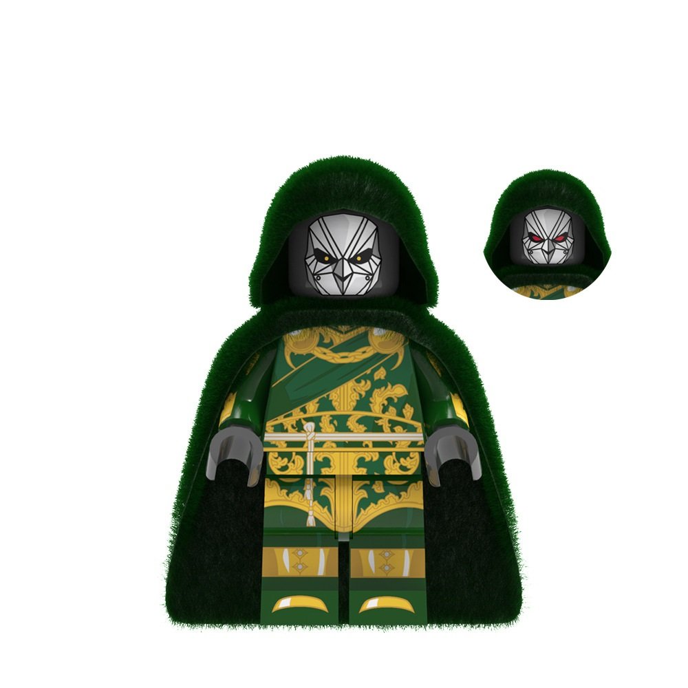 Hellfire Gala Doctor Doom Minifigures Lego Compatible The New Avengers Sets