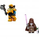 Mace Windu and droid NED-B Minifigures Lego Compatible Star Wars Sets