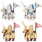 4pcs Stormwind Alliance Knight Minifigures Lego Compatible World of Warcraft Sets