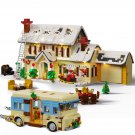 Holiday Snow Village ‌Ski Resort Minifigures Lego Compatible City Ski Resort Sets