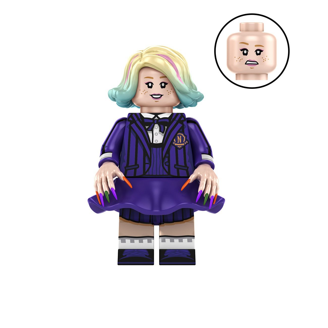 Enid Sinclair Minifigures Lego Compatible Wednesday Season 3 Minifigure