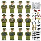 12pcs Vietnam's 304 Division Minifigures Lego Compatible Vietnam War Battle of Khe Sanh Sets