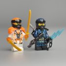 Evil Jay and Cole Minifigures Lego Compatible Ninjago Dragons Rising Sets