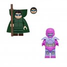 Mole Man and Sentry Minifigures Lego Compatible New Super Heroes Sets