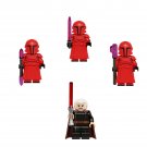 Count Dooku and Praetorian Guard Minifigures Lego Compatible Star Wars TV Sets