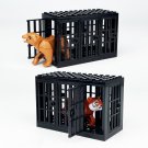 Beast cage Bengal tiger Bear Minifigures Lego Compatible Animal Sets