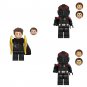 Cassian Andor and Dryden Vos Minifigures Lego Compatible Star Wars Sets