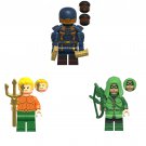 Bloody Aquaman Green Arrow Minifigures Lego Compatible DC Super Heroes Sets