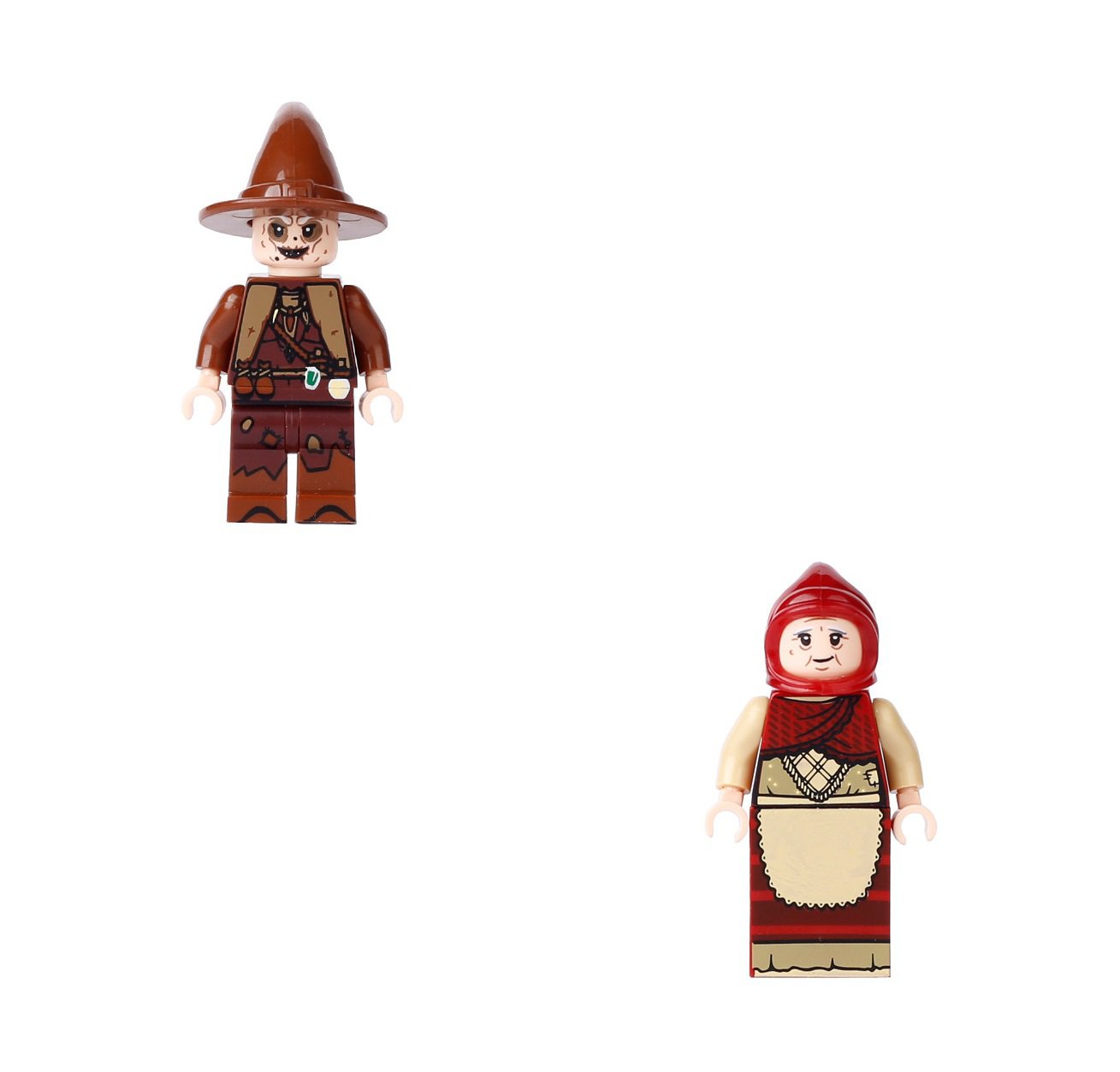 Witch and Old people Minifigures Lego Compatible Toy