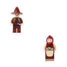 Witch and Old people Minifigures Lego Compatible Toy
