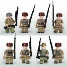 8pcs People's Volunteer Army Minifigures Lego Compatible Korean War Sets
