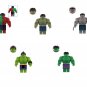 Hulk Corps Super Heroes Minifigures Lego Compatible The Avengers Set