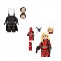 Ghost and Lady Deadpool Minifigures Lego Compatible New Super Heroes Sets