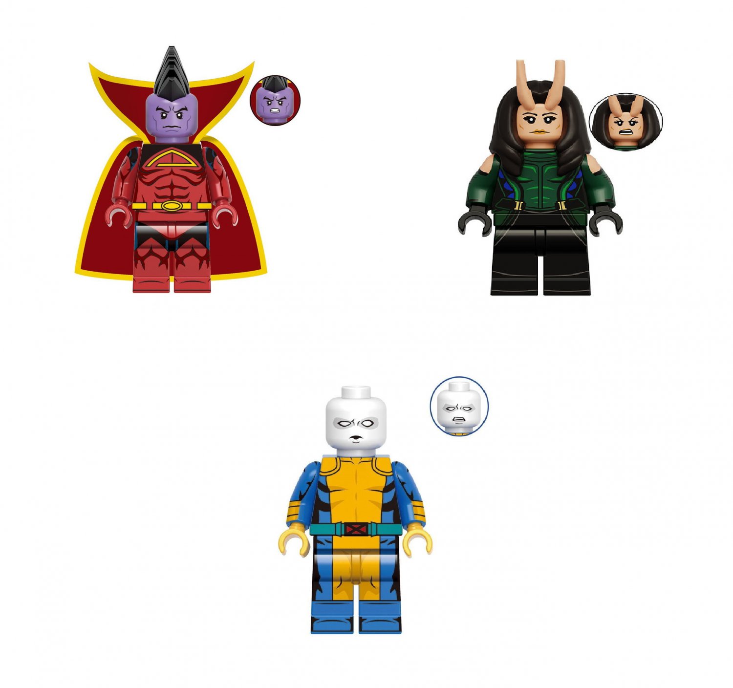 Gladiator Mantis Morph Minifigures Lego Compatible The Avengers movie Sets