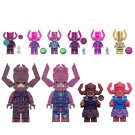 10pcs Big and Small Galactus Minifigures Lego Compatible The Fantastic Four Sets