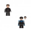 Ra's al Ghul and Nightwing Minifigures Lego Compatible DC Super Heroes Set