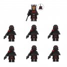 7pcs Purge Trooper and Gar Saxon Minifigures Lego Compatible Star Wars movie Sets
