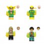 4pcs Iron Fist Danny Rand Minifigures Lego Compatible Daredevil Born Again Season 2 Set
