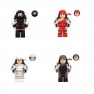 4pcs Elektra Natchios Minifigures Lego Compatible Daredevil Born Again Season 2 Set