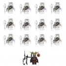 13pcs Stealth Armor Predator White-haired Elder Minifigures Lego Compatible The Predator movie Set