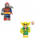 Spider-Cyborg and Iron Fist Minifigures Lego Compatible 2026 Super Heroes Set