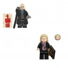 Wilson Fisk and Foggy Nelson Minifigures Lego Compatible The New Avengers Sets
