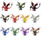11pcs European Dragon Armored Dragon Minifigures Lego Compatible Dragon Sets