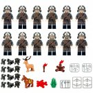 12pcs Werewolf Legion Special Attack Team Minifigures Lego Compatible Military Sets