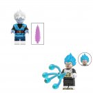 Super Saiyan Blue Vegeta and Grand Priest Goku Minifigures Lego Compatible Dragon Ball Z Set