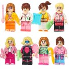 Happy Girl Girls' school Minifigures Lego Compatible Good Friend Set
