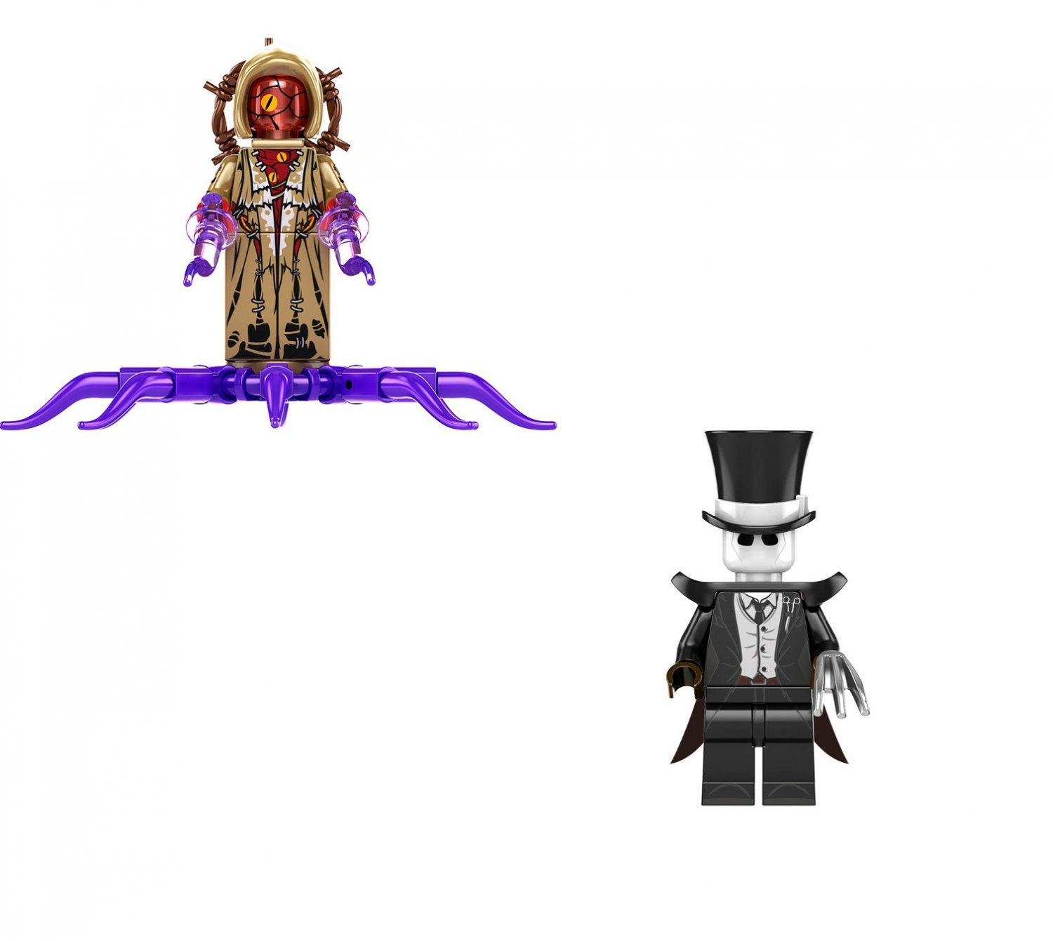 Great Old One and Jack the Ripper Minifigures Lego Compatible Horror Movie Sets