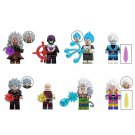 8pcs Dragon Ball AF character Minifigures Lego Compatible Comic Sets