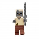 Husk Minifigures Lego Compatible Minecraft Minifigure