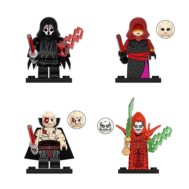 Mother Talzin Visas Marr Darth Sion Darth Nihilus Minifigures Lego Compatible Star Wars Sets