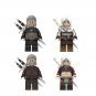 Geralt Ciri Minifigures Lego Compatible The Witcher Sets