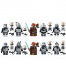 Wolfpack Clone Trooper and Plo Koon Minifigures Lego Compatible Star Wars Set