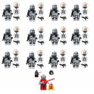 13pcs Wolfpack Clone Trooper Darth Malak Minifigures Lego Compatible Star Wars Set