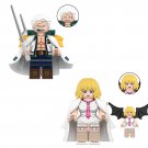 Smoker and Stussy Minifigures Lego Compatible One Piece TV Set