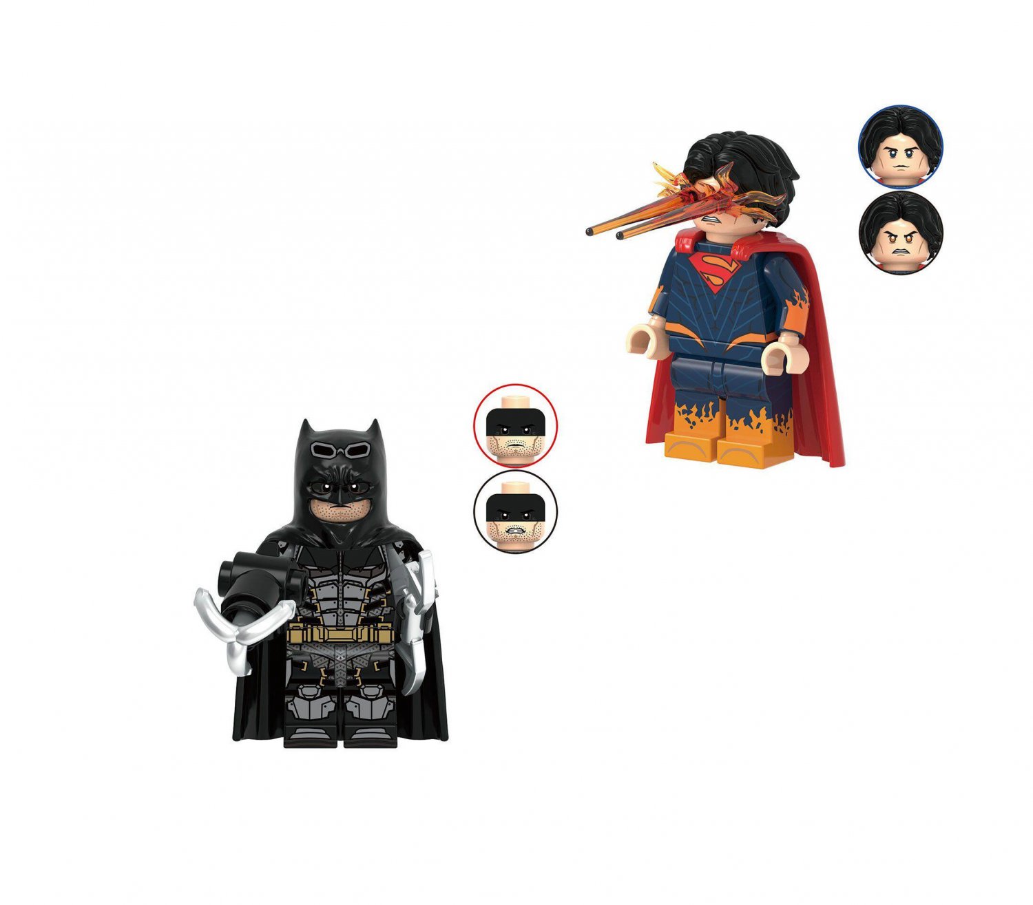 Absolute Superman Minifigures Lego Compatible New Justice League Set