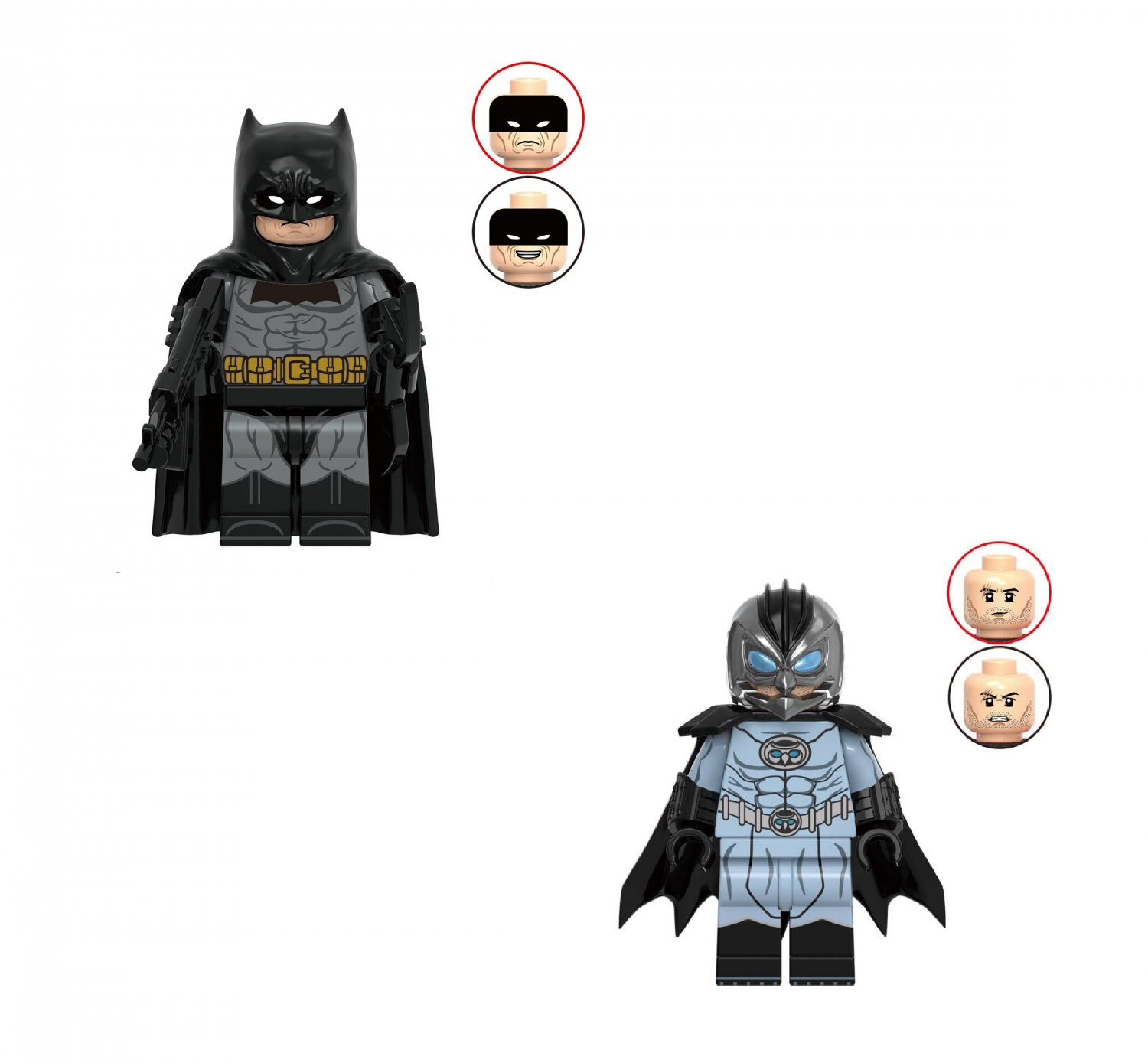 Owlman and The Dark Knight Returns Batman Minifigures Lego Compatible Batman movie Set