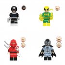 Owlman The Hand Ninja Iron Fist Bullseye Minifigures Lego Compatible Superhero Set